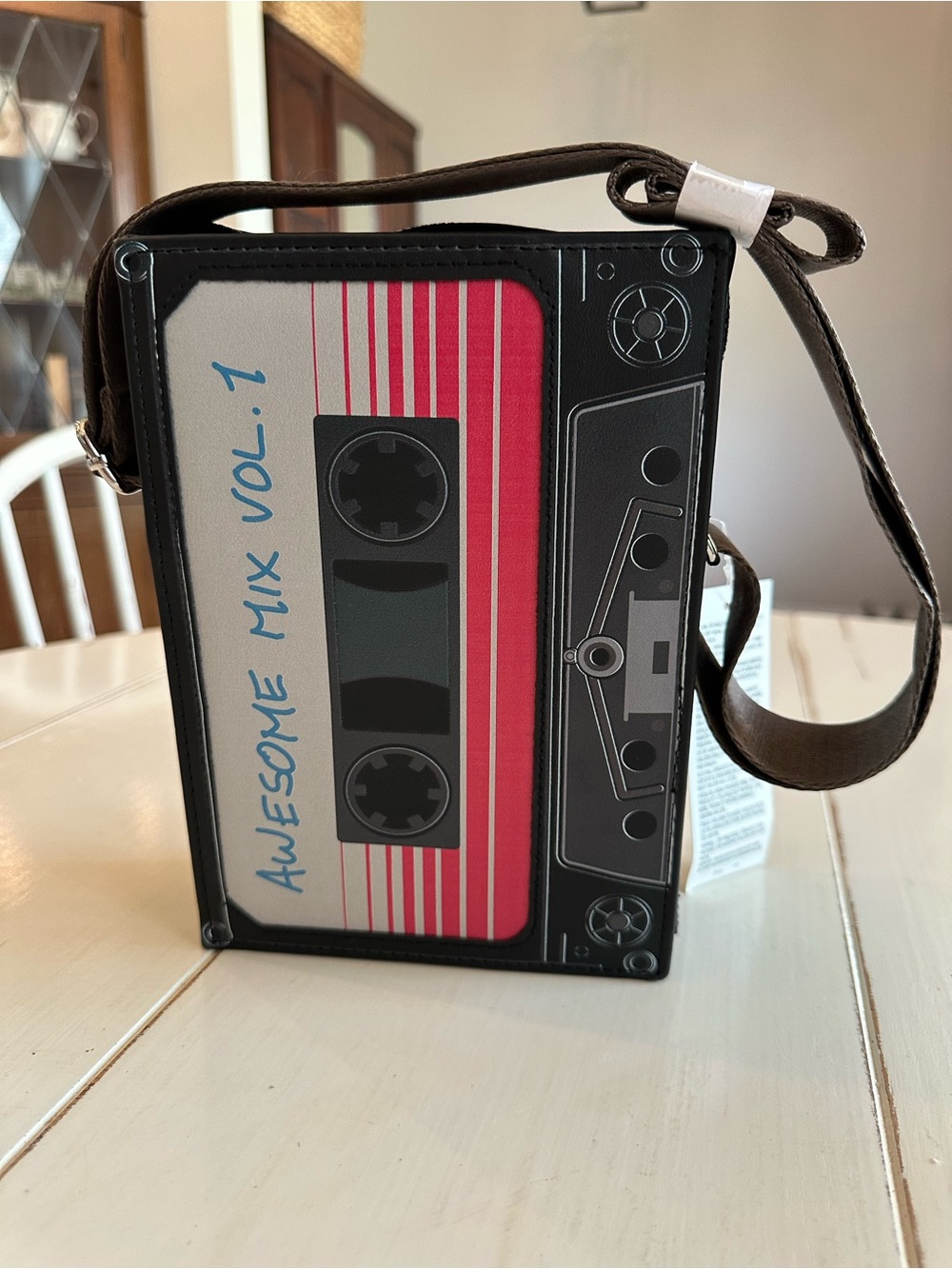 Disney Parks Guardians of the Galaxy Mix Cassette Vol 1 Crossbody Bag - Picture 2 of 6